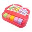 Five Keys 2 in 1 Striking Xylophone Piano Toy With Xylo stick (xylophone_he8011_5key_ran) image