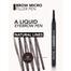 Flormar Brow Micro Filler Pen 004 Deep Brown image