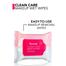 Flormar Clean Care Makeup Wet Wipes All Skin Types image