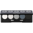 Flormar Color Palette Eye Shadow 005 Black Dust image