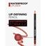 Flormar Waterproof Lipliner 202 Soft Pink Brown image