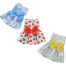 Flower Printed Pet Cats Dogs Dress Summer image