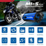 Fodsports M1-S Plus Helmet Intercom Motorcycle Helmet Bluetooth 5.0 Communicator 8 Riders 2000M With FM Radio Music Sharing Function image