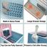 Foldable Cat Litter Box with Scoop, Enclosed Drawer Kitty Potty image
