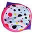 Foldable Kids Indoor/Outdoor Pop up Play Tent House Toy with 100 Colored Plastic Balls (tent_100ball_ballprint) image