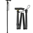 Folding Cane Tracking Pole Anti-Slip Cane Elderly Walking Stick - Stick (Any Colour). image