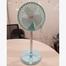 Folding Portable Telescopic Floor/USB Desk Fan with 7200mAh Rechargeable Battery image