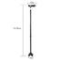 Folding Trekking Poles T Handle Hiking Anti Slip Poles Cane Walking Stick Cane Crutch With LED Light Mountaineering Hiking Tools image