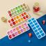 Food Grade Ice Cube Tray Silicone Mold With Clear Lid 14 Cavities Easy to Stack and Use (Multicolor) image