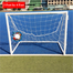 Football Goal Post 2 Feet BY 3 Feet Net 1 Pcs image
