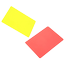 Football Red And Yellow Cards image