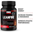 Force Factor Lean Fire Pre Workout Energy Pills With Green Tea Extract and Caffeine to Increase Energy Build Lean Muscle Black 30 Count -525057807 image