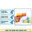 Force Speed Shoot Toy Gun With Bullets, Animals, Targets High Quality For Kids (nub_gun_double_5100) Multicolor image