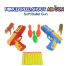 Force Speed Shoot Toy Gun With Bullets, Animals, Targets High Quality For Kids (nub_gun_double_5100) Multicolor image