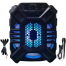 Free Microphone KTX-1222 Portable Wireless Speaker MicroSD Card Pendrive FM Supported Big Bass - Bluetooth Speaker image