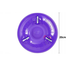 Frisbee Flying Disc Toy For Dog (Any Color) 1 Pcs image