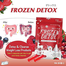 Frozen Detox 2 in 1 Detox and Fiberry Slimming, Organic Herbs for Weight Loss 60 Capsules image