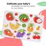 Fruits Shapes Wooden Puzzle Board For Kids Early Education (GTW-3022) image