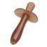 Full Silicone Baby Hand Brush Silica Gel Teether For Baby Children'S Silica Gel Toothbrush Safe Silicone Brush Soft Bristled / Teether CN-1PCS image