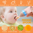 Full Silicone Rice Spoon Feeder 120 ml Plus Fruit Feeder, Full Set of Tools Package image