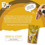 Fullr Skin and Coat Dog Biscuits for All Life Stages 70 gm image