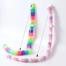 Funny Cat Stick Toy Bell Caterpillar Interactive Teaser Wand (Rainbow) image