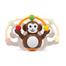 Funskool Giggles Push N Crawl Monkey image