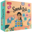 Funskool Handycrafts- Sand Art Make 6 Different Paintings Craft Kit with Sand For 5 Years Art and Craft Kit image