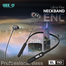 GEEOO 20 Hours Professional Bass Ultra Flex ENC Neckband - BL110 image