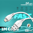 GEEOO 1 Meter PVC Cable Plastic Box Lightning 3A Fast Charging With Data - DC100L image