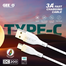 GEEOO 1 Meter TPE Cable Paper Box Type-c 3A Fast Charging With Data - DC200C image