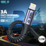 GEEOO DC20L 3A Fast Charging Short Cable image
