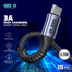GEEOO Short Fabrics Cable Type-c 3A Fast Charging With Data - DC20C image