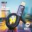 GEEOO DC25L 3A Fast Charging 1M Long (Lightning) Data Cable image