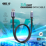 GEEOO 1 Meter Fabrics Cable Type-c 3A Fast Charging With Data - DC25C image
