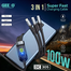 GEEOO DC305 3 IN 1 Super Fast Charging Cable-Black image
