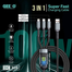 GEEOO DC305 3 IN 1 Super Fast Charging Cable-Black image