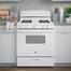 GE F. 4.8 Manual C. Gas Range (White) Actual: 30 In image
