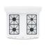 GE F. 4.8 Manual C. Gas Range (White) Actual: 30 In image