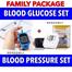 Gadgets Appliances Combo Pack Glucose Monitor and Blood Pressure Monitor image