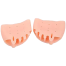 Galaxy 2 Pieces Toe Separator Bunion Corrector Straightner Hallux Valgus Pain Relief (1 Pair) image