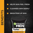 Garnier Men Turbo Bright Brightening Face Wash 100 gm image