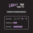Gatsby Water Gloss Hyper Solid Wet Look Hair Gel Level 2 - 300 gm image