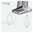 Gazi T-130C Smiss Kitchen Hood image