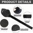 Gear Rubber Shoe Protector For Motorcycle Rubber Made Black 1Pcs image