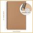 Gear - Spiral Notebook [300 Page] [Brown Cover] image