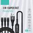 Geeoo 3 in1 Charging Data Cable DC-301 image