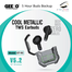 Geeoo GT-90 Cool Metallic TWS Earbuds image