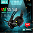 GEEOO H200 PRO Over-Ear 3.5mm Wired Gaming Headset with RGB Lighting image