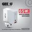 Geeoo MC-200 65W PD Dual Port Wall Charger with PD Cable image